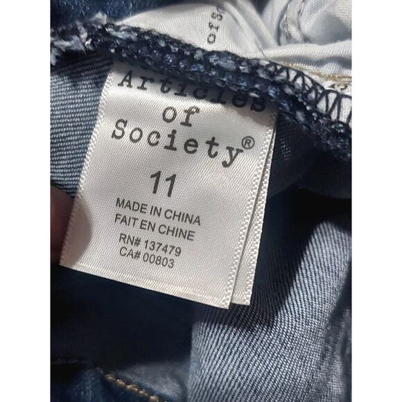 NEW! - ARTICLES OF SOCIETY - Juniors Size 11 - High-Rise Super Soft - Boho Flare - Picture 5 of 5